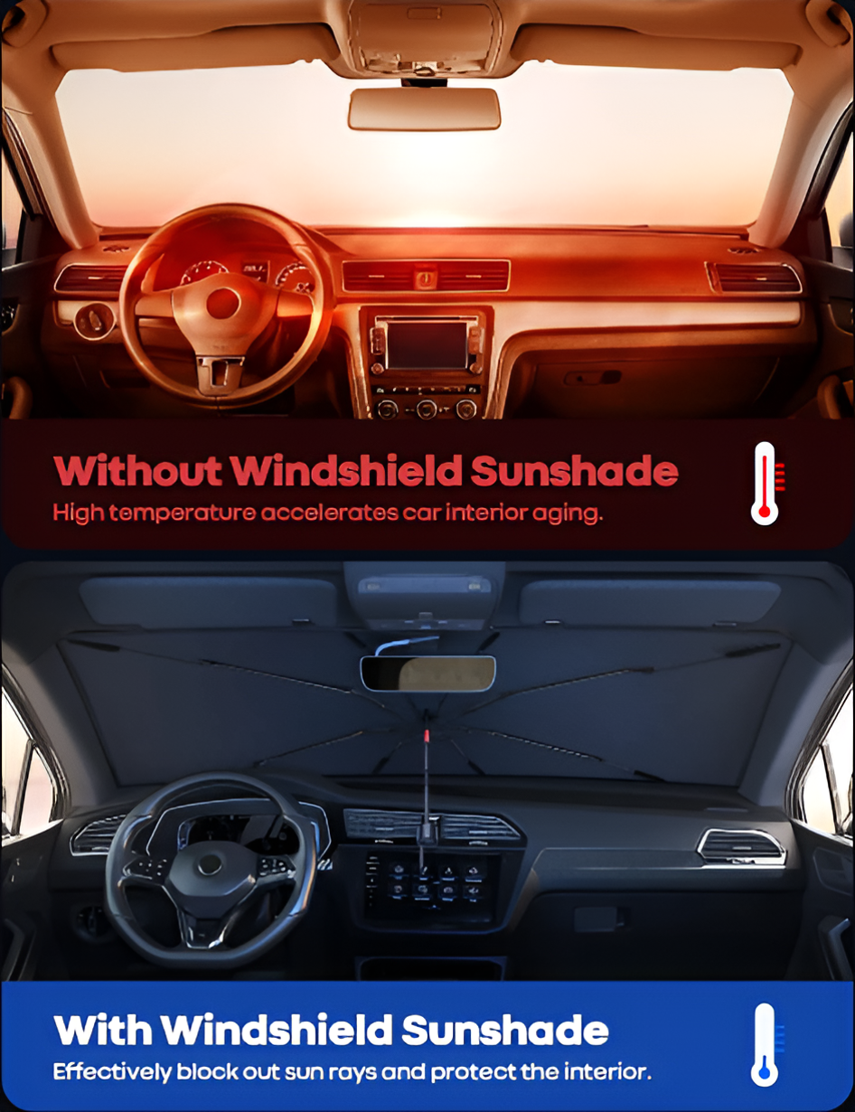 CarEssential's Universal Car Sunshade Umbrella