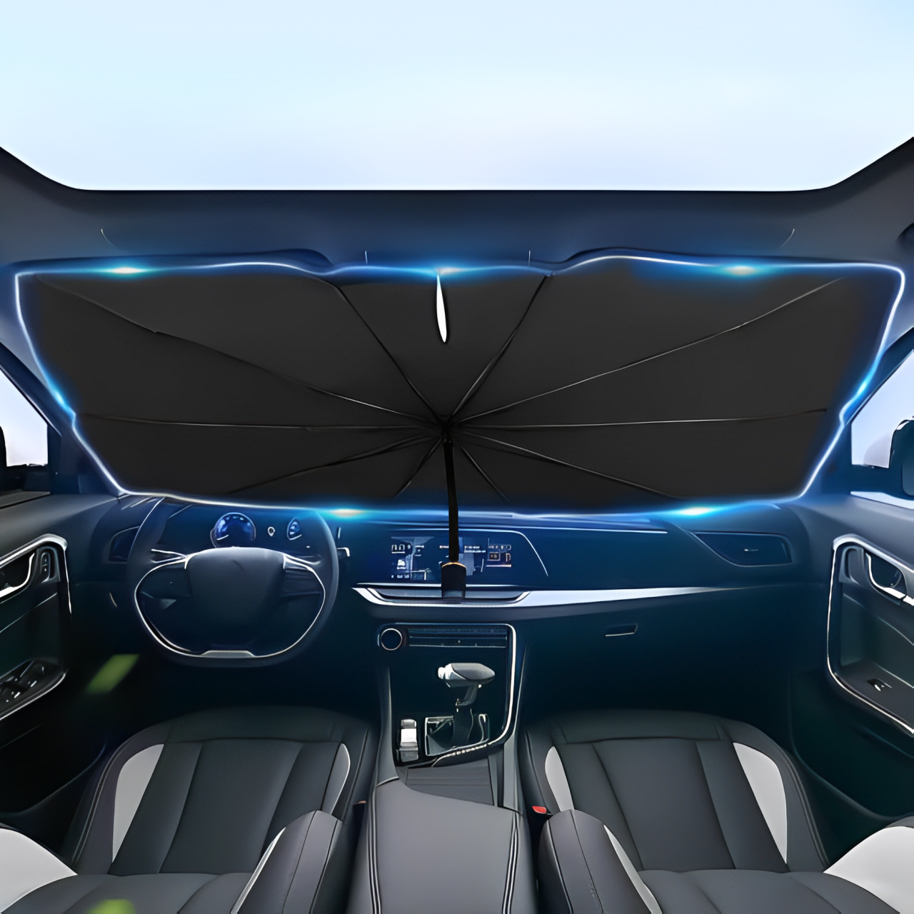 CarEssential's Universal Car Sunshade Umbrella